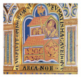 Noah and the Ark, Detail of one of the 51 panels of the Verduner Altar, 1181