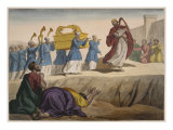 David Escorting the Ark of Covenant to Jerusalem, Illustration, Late 19th Century