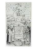 Frontispiece to 'A Discourse concerning a New World and another Planet' by John Wilkins, published 