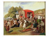 Buy Outdoor Fete in Turkey, c.1830-60 at AllPosters.com