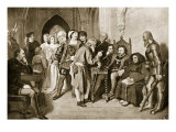 James Iv before the Battle of Flodden Field Giclee Print