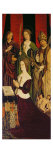 Triptych of Moses and the Burning Bush, Right Panel Depicting Jeanne de Laval