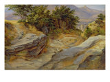 Buy Italian Mountain Landscape, c.1824 at AllPosters.com