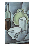 Still Life with a Bottle of Wine and an Earthenware Water Jug, 1911