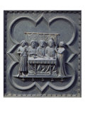 Buy The Dance of Salome, Fifteenth Panel of the South Doors of the Baptistery of San Giovanni, 1336 at AllPosters.com