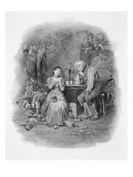 Caleb Plummer and his Blind Daughter, from 'Charles Dickens: A Gossip about his Life'