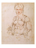 Sketch of a Seated Woman