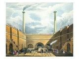 Buy Entrance at Edge Hill, Liverpool, Plate 2 from 'Liverpool and Manchester Railway' at AllPosters.com