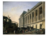 Buy The Clearing of the Louvre Colonnade, 1764 at AllPosters.com