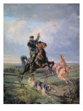 Huntsman with the Borzois, 1872