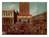 Buy Public Lottery at the Loggetta, the Piazza San Marco, Venice at AllPosters.com