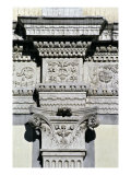 Entablature and Pilaster Capital from the Courtyard