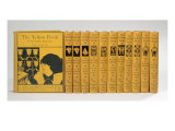 Cover and Spine Designs for 'The Yellow Book', Volumes II-XIII, published 1894-97