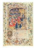 Buy The Author Presents his Book to the Councillors of Barcelona in Presence of Queen Maria at AllPosters.com
