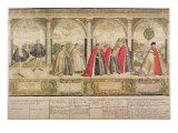 Imaginary Composite Procession of Knights of Garter, engraved by Marcus Gheeraerts the Elder