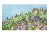 Buy The Encampment of the English Forces Near Portsmouth During the Battle of the Solent at AllPosters.com