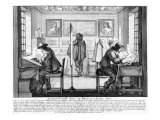 Buy Plate Engravers Working with Gallery Behind, 1643 at AllPosters.com