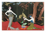 Buy The Fashion for Lacquer, engraved by Henri Reidel, 1920 at AllPosters.com