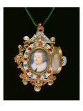 Gresley Jewel, with Miniature Portraits of Sir Thomas Gresley and his Bride Catherine Walsingham