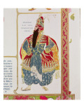 Shariar, King of Indies and China, costume design for Diaghilev's production of 'Scheherazade' Giclee Print