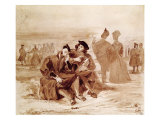 Faust and Wagner in Conversation in the Countryside, from 'Faust' by Johann Wolfgang von Goethe