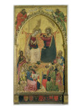 Buy The Coronation of the Virgin with Saints and Prophets, c.1372 at AllPosters.com
