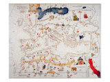 Buy Copy of Catalan Map of Europe, North Africa and the Middle East at AllPosters.com