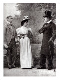 Scene from a Performance of The Importance of Being Earnest, by Oscar Wilde
