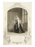 Madame Celeste as the Princess Katherine, Act V Scene 2 of 'Henry V', from a Daguerreotype