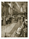 Sermon Preached by Bishop of Chichester at Coronation of Mary I from 'The Illustrated London News'