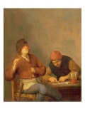 Two Smokers in an Interior, 1643