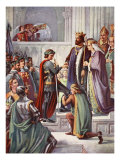 Buy The Investiture of Edward the Black Prince as Knight of the Garter, 1346 at AllPosters.com