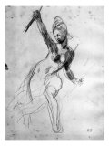 Female Nude, Study for Liberty Leading the People
