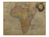 Buy Map of Africa, Published in 1700, Paris at AllPosters.com