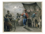 Buy Figures by a Stall at Night, 1819 at AllPosters.com