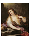 Buy St. Mary Magdalene Renouncing the Vanities of the World, c.1696 at AllPosters.com