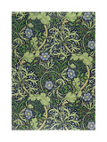 Seaweed Wallpaper Design, printed by John Henry Dearle