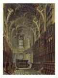 Buy Henry the Seventh Chapel, Plate 8 from 'Westminster Abbey', engraved by J. Bluck at AllPosters.com