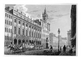 Buy View of Town Hall, Exchange, Glasgow, Engraved by Joseph Swan, 1828 at AllPosters.com