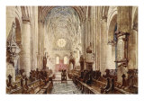 Buy Interior of the Cathedral of Christ Church, 1903 at AllPosters.com