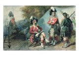 Officers of the 79th Highlanders at Chobham Camp in 1853