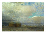 Landscape with Huts, 1900 Giclee Print
