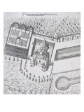 The Hermitage and Maison Blanc at Chateau de Gaillon, from 'Les Plus Belles Bastiments de France'