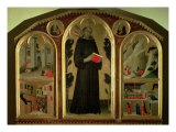 Buy The Blessed Agostino Novello Altarpiece, with four of his miracles, c.1328 at AllPosters.com