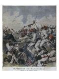 Buy Madagascar Expedition, Illustration from 'Le Petit Journal', 2nd June 1895, engraved by Henri Meyer at AllPosters.com