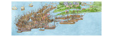 Buy The Encampment of the English Forces Near Portsmouth During the Battle of the Solent at AllPosters.com