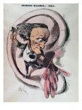 Richard Wagner Splitting the Ear Drum of the World, Illustration in 'L'Eclipse'