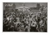 British Occupation of Bloemfontein - Evening Concert in Market Square by Pipes of Highland Brigade