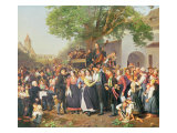 Buy Peasant Wedding in Lower Austria at AllPosters.com