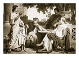 Buy Virgil, Horace and Varius at the House of Maecenas at AllPosters.com